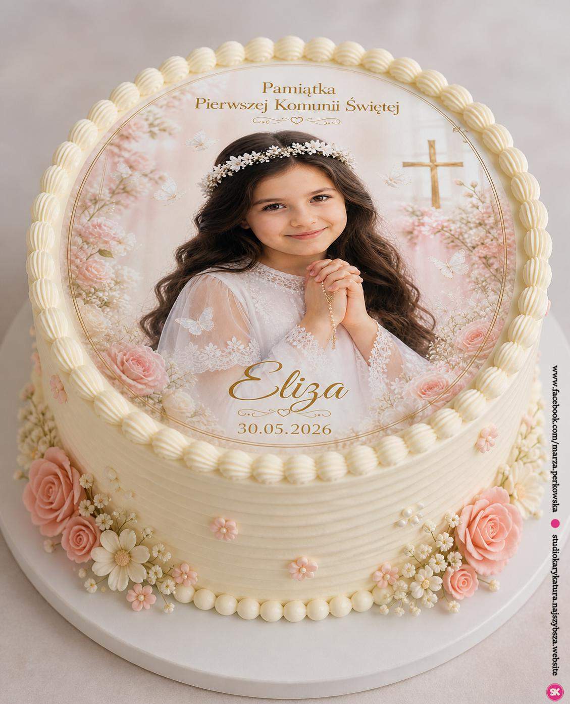zdjęcie/grafika na tort komunijny