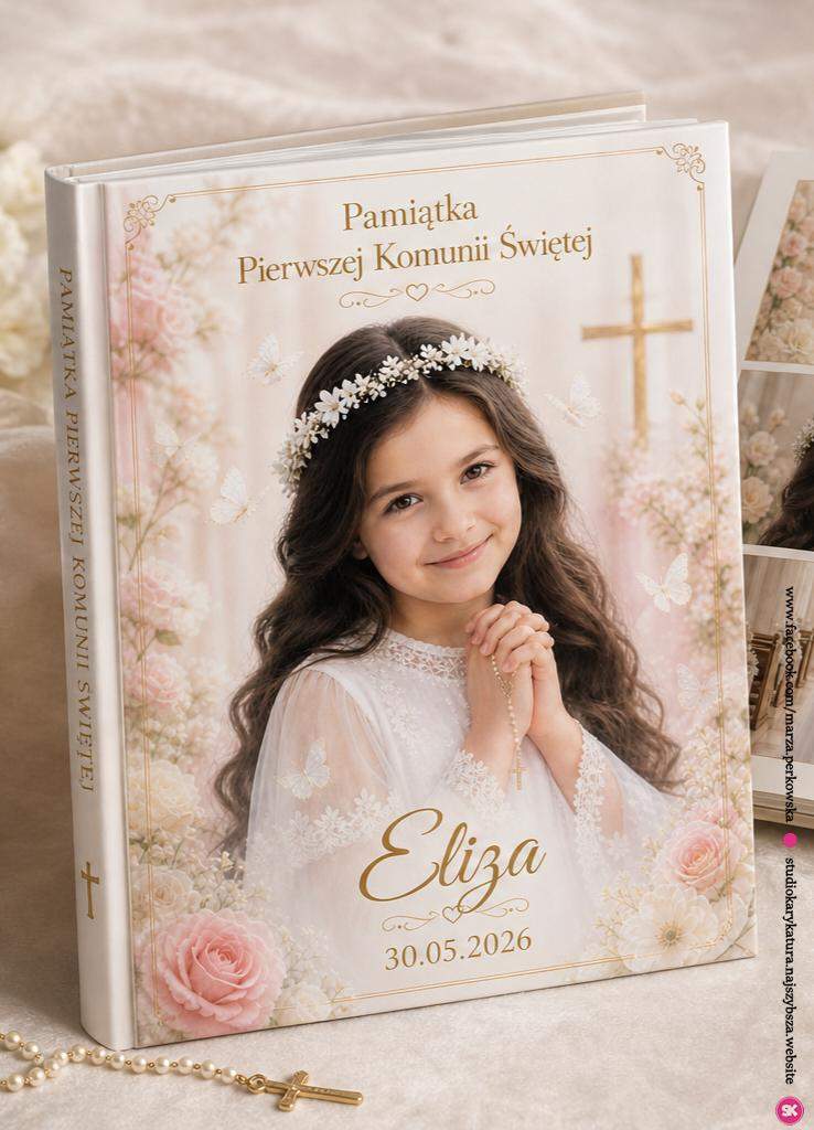 zdjęcie/grafika na album komunijny